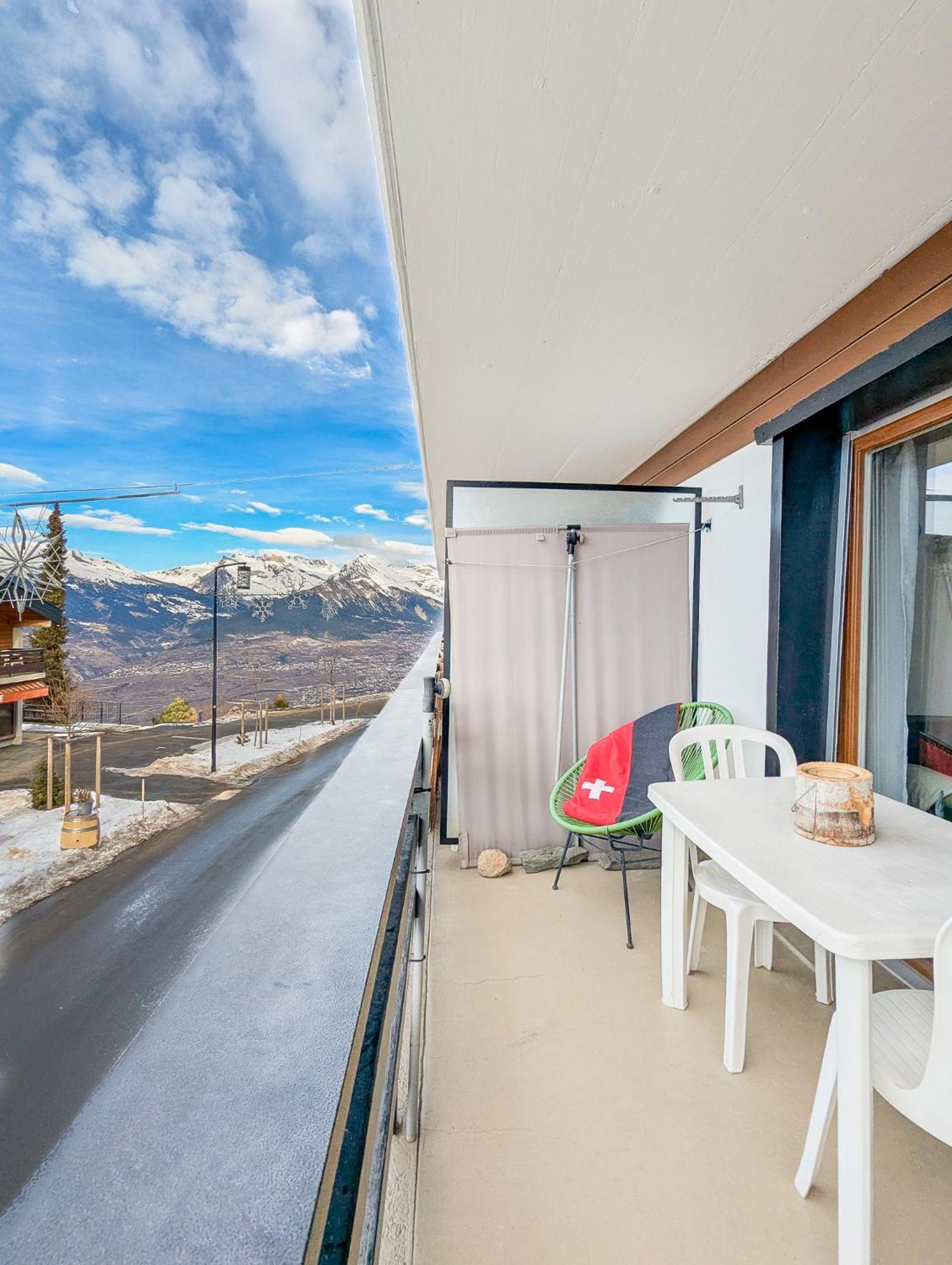 شقة Center Of Veysonnaz With A View ! المظهر الخارجي الصورة